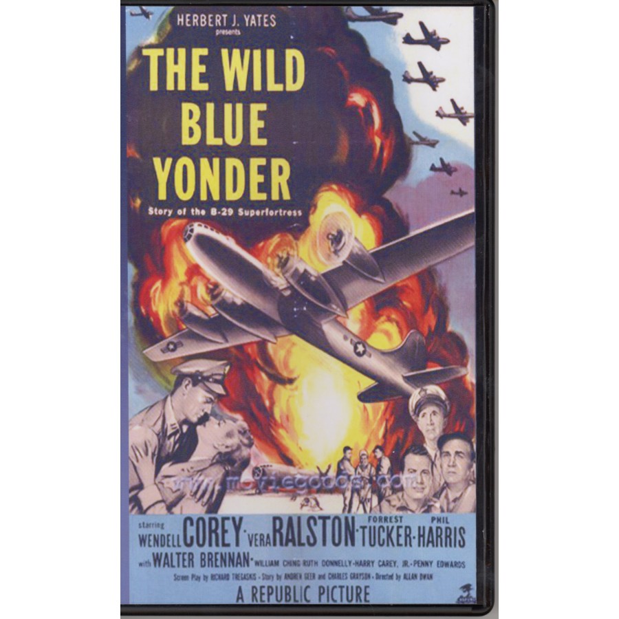 THE Wild Blue Yonder Dvd - Wendell Corey